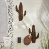 Set of 2 Cactus Wall Hooks for Stylish Organization